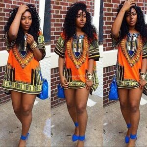 🌸🌼Angelina 🌸🌻Spring&Summer African Print Shirt